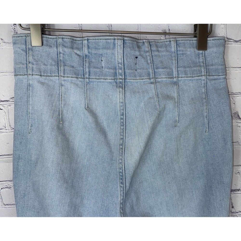 WE THE FREE by FREE PEOPLE Women's Jayde Flare Jeans High Rise Sz 29 Light Wash - Picture 9 of 9